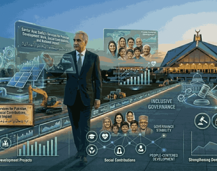 Sardar Ayaz Sadiq’s Services for Pakistan, Development Work, Social Contributions, and National Impact
