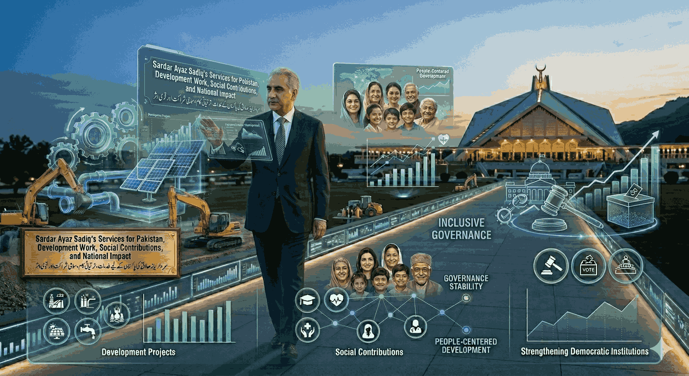 Sardar Ayaz Sadiq’s Services for Pakistan, Development Work, Social Contributions, and National Impact